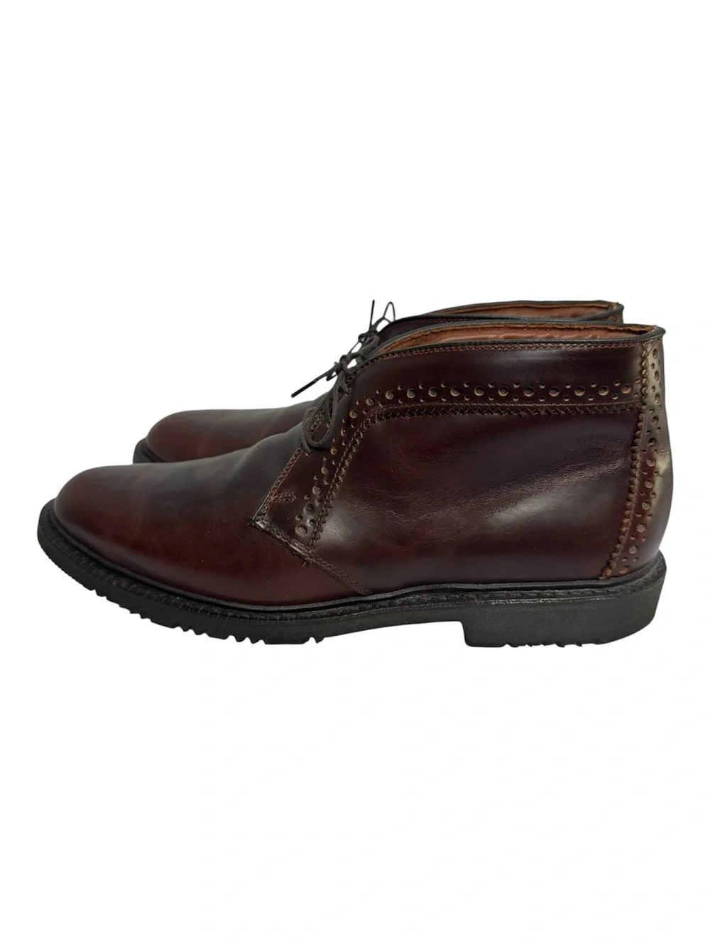 Allen Edmonds Men’s Brown Leather Bellevue Lace up Chukka Boots- Size 11